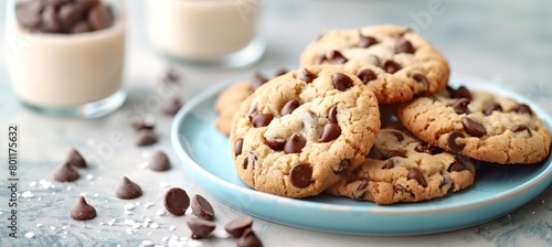 Indulge in the irresistible delight of chocolate chip cookies on national chocolate chip day