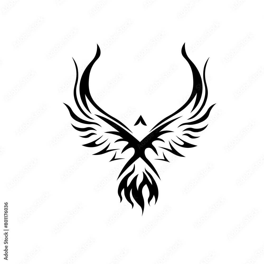 Obraz premium eagle tattoo design