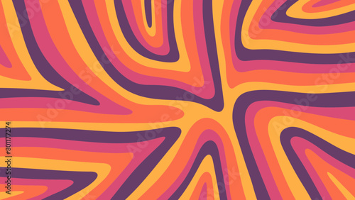 background orange gradient color wave pattern backdrop template design