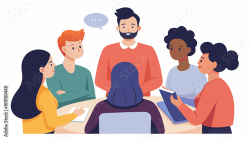 A workshop participant demonstrates active listening skills as he empathetically listens to a peers concerns during a group activity..
