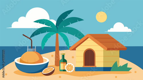 The steamy sauna became a tropical getaway with the addition of coconut and mango essential oils transporting the mind to a sunny beach..