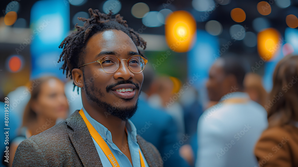 Black businessmen talk to each other. Black businessmen talk to each other.