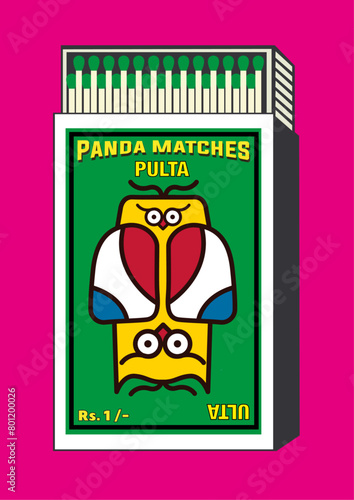 A Box Of Matches, Match Fire Images, lighter to create fire, lighter belonging, lighter can, matchbox, matches vector illustration. Vintage, antique retro style packaging. Indian art old style design