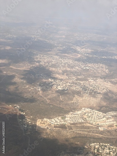 aerial view of the Israel