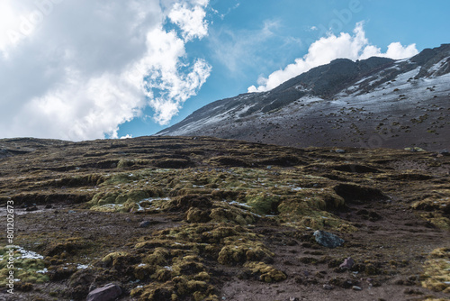 steep montain landscape