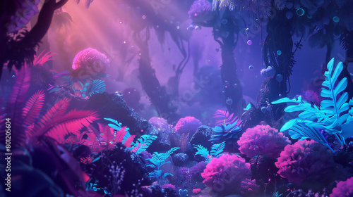 Vibrant and Playful Animation: A Spectacle of Colors and Creativity