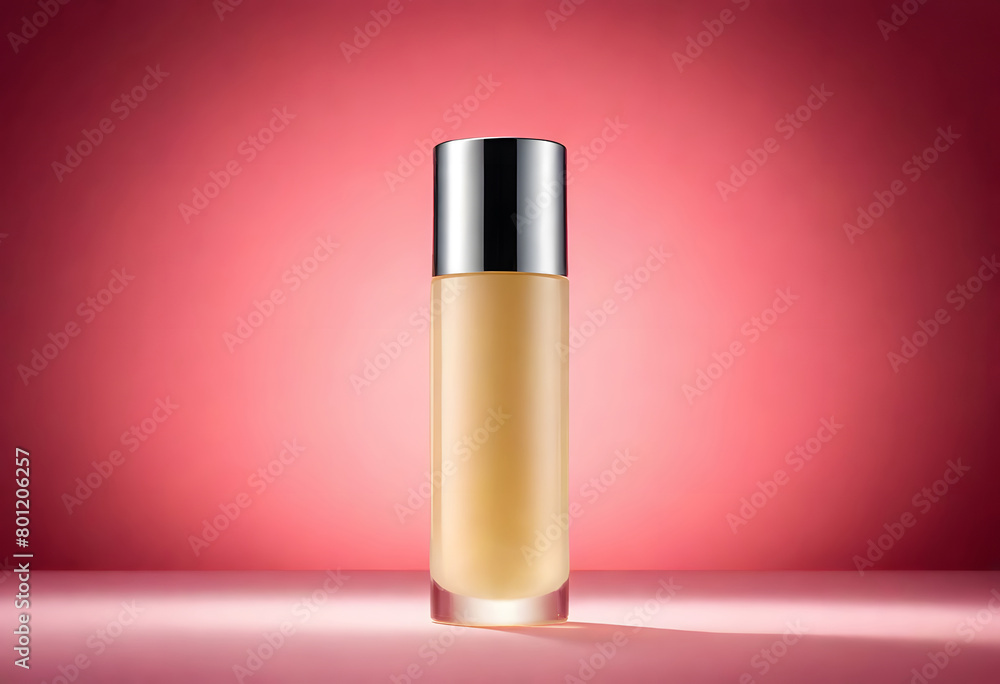 3D personal care products bottle mockup 3D personal care products bottle mockup