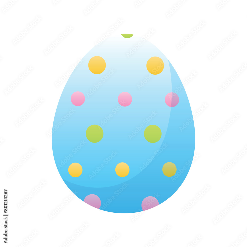 Painted Easter egg. Easter holiday element. Painted Easter egg. Easter holiday element.