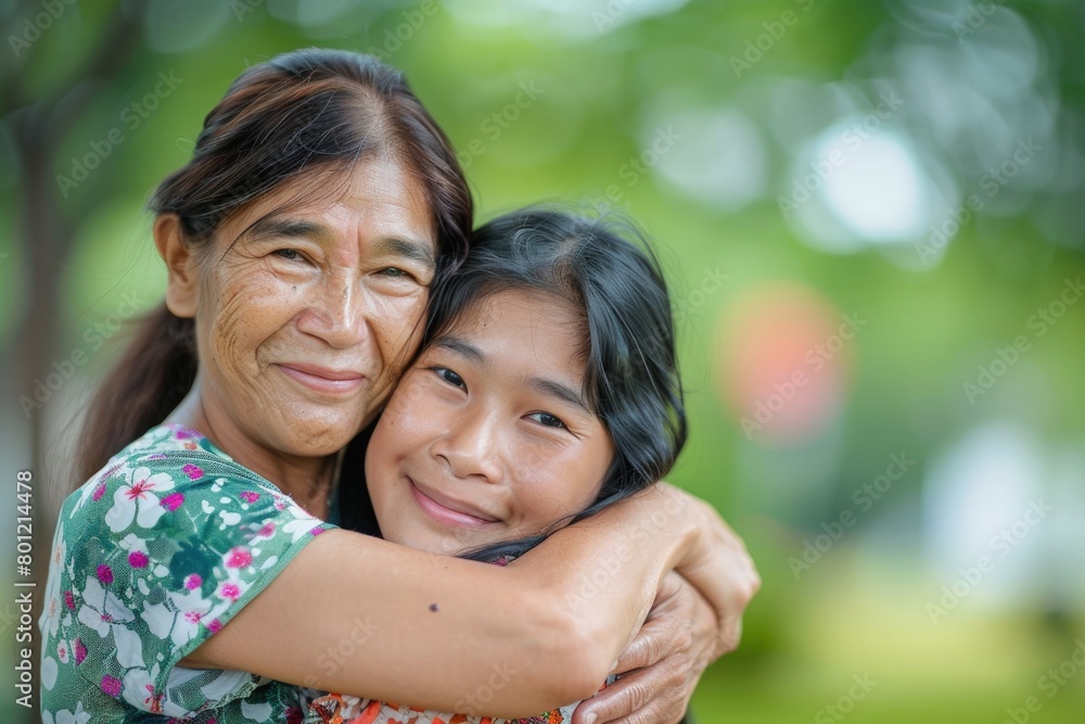Daughter hugging her mother, mother's day concept, affection. Daughter hugging her mother, mother's day concept, affection.