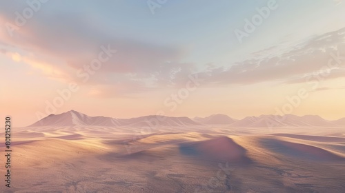The endless desert stretches out before you, a vast sea of sand and stone