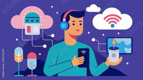 A digital voice assistant that responds to brain signals allowing individuals with speech disorders to control household devices and make phone calls..