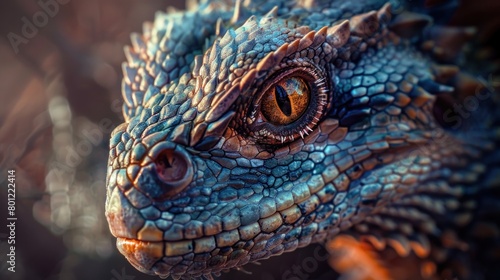 Macro shot of dragon © suteeda