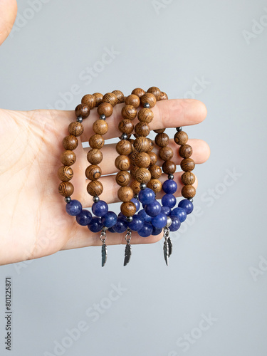 Bracelet made of natural stones