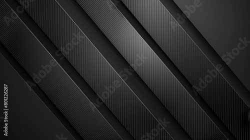 Dark carbon fiber texture. black diagonal background,Futuristic abstract modern digital art, contemporary business background, black, dark elegant wallpaper, 3D rendering