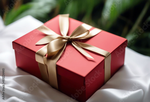 'Bamboo Box Red Gift Christmas Birthday Gift Box Red Valentine Bamboo Anniversary Day Retail Present Surprise Mothers'