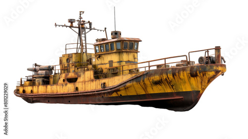 The Evolution of Landing Craft on Tranparant background photo