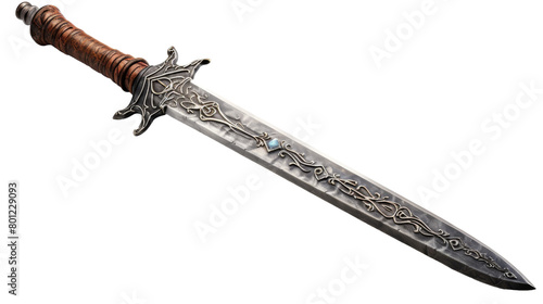 the Longsword on Tranparant background