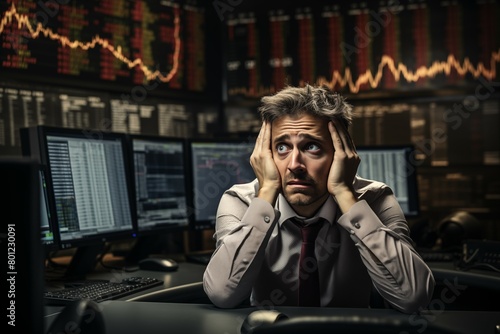 Stress invester when stock price down 