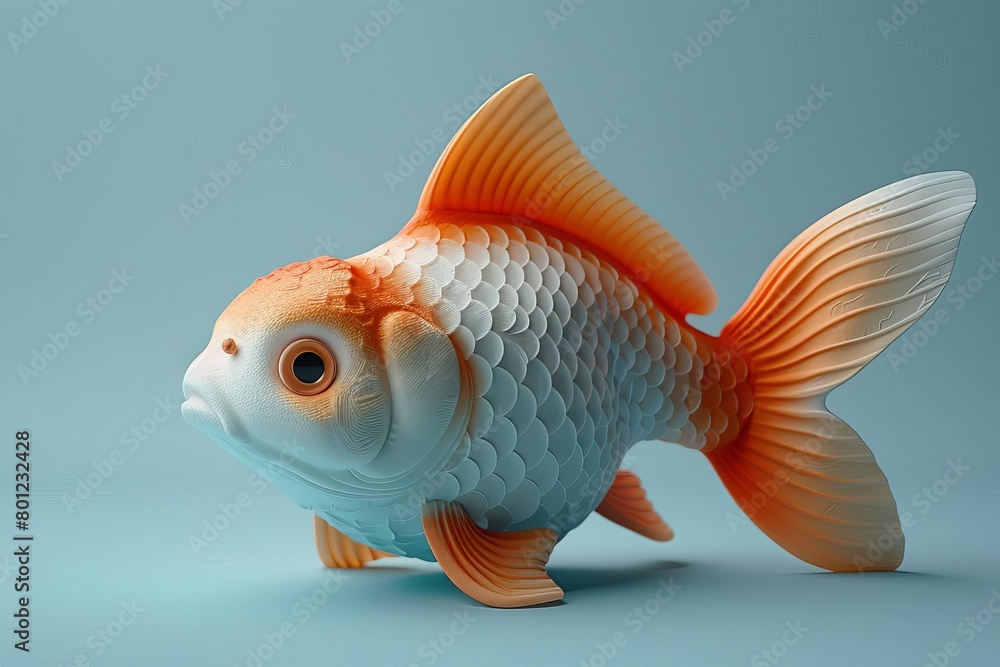 A ing of a goldfish A ing of a goldfish