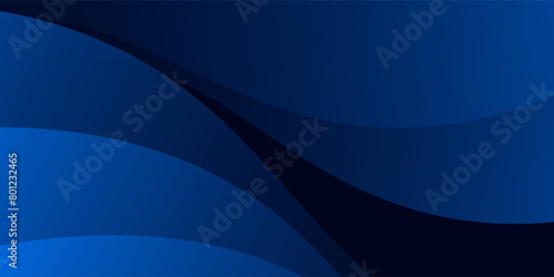 Blue abstract background. Dynamic shape composition.