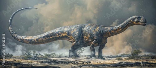Mussaurus A D Rendering of a Jurassic Dinosaur Fossil