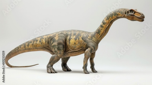 Plateosaurus A Glimpse into the Jurassic Era of Majestic Herbivorous Dinosaur © Sittichok