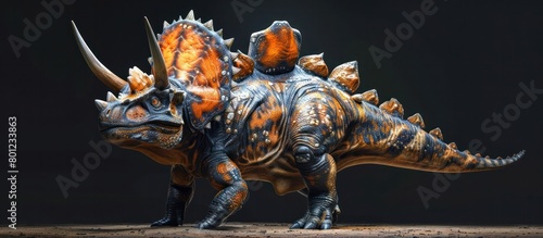 Styracosaurus A Stunning D Rendering of a Cretaceous Herbivore photo