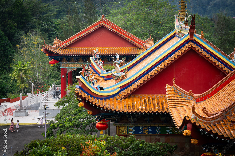 Naklejka premium CHINESE TEMPLE 