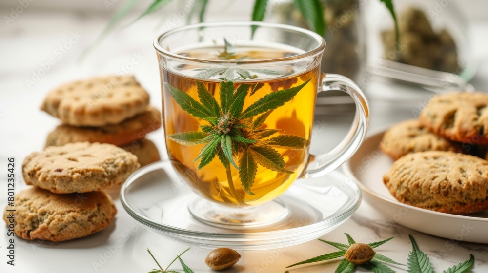 cookie made with cannabis ingredients. cookie made with cannabis ingredients.
