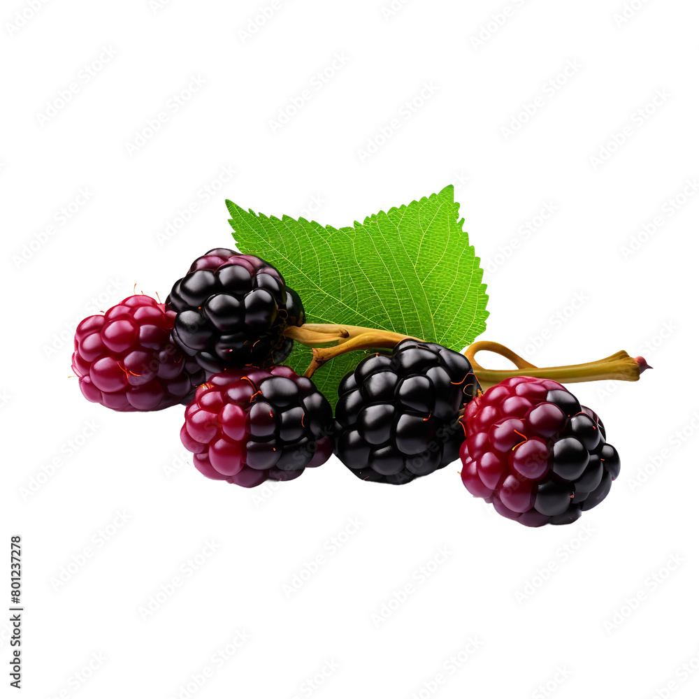 blackberry and raspberry blackberry and raspberry