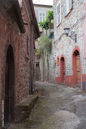 Mulazzo, historic town in Lunigiana, Tuscany photo