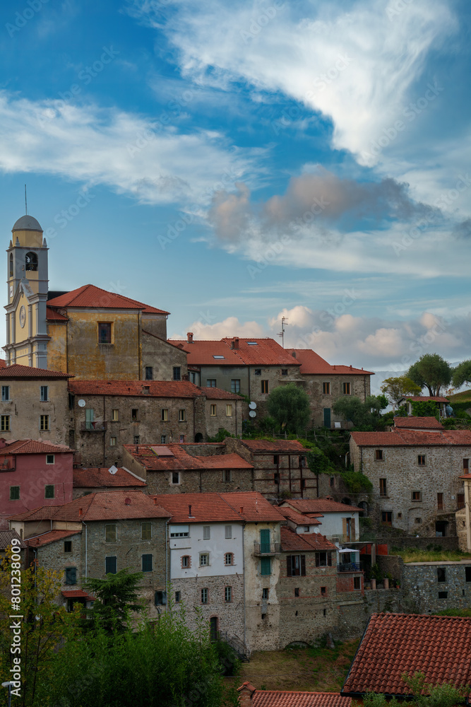 Mulazzo, historic town in Lunigiana, Tuscany Mulazzo, historic town in Lunigiana, Tuscany