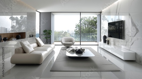 Modern Living Room Furniture  Images featuring a variety of modern furniture pieces like sofas