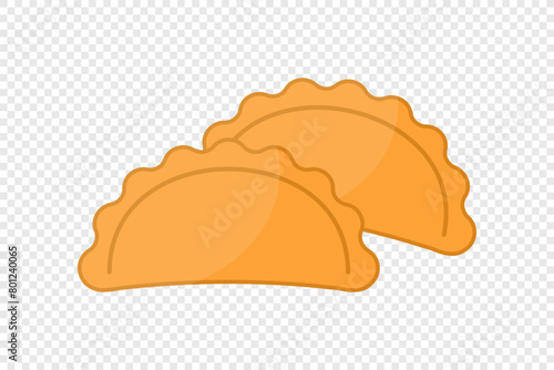 Mexican empanada. Latino American and spanish fried pie