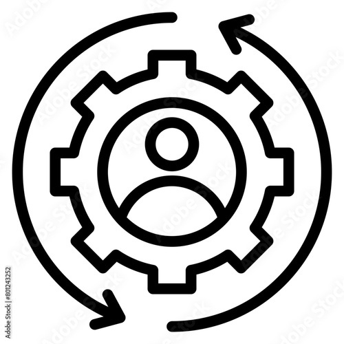 Management Outline Icon