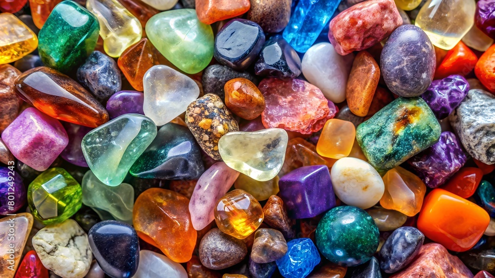 raw gem stones background, mineral collection raw gem stones background, mineral collection