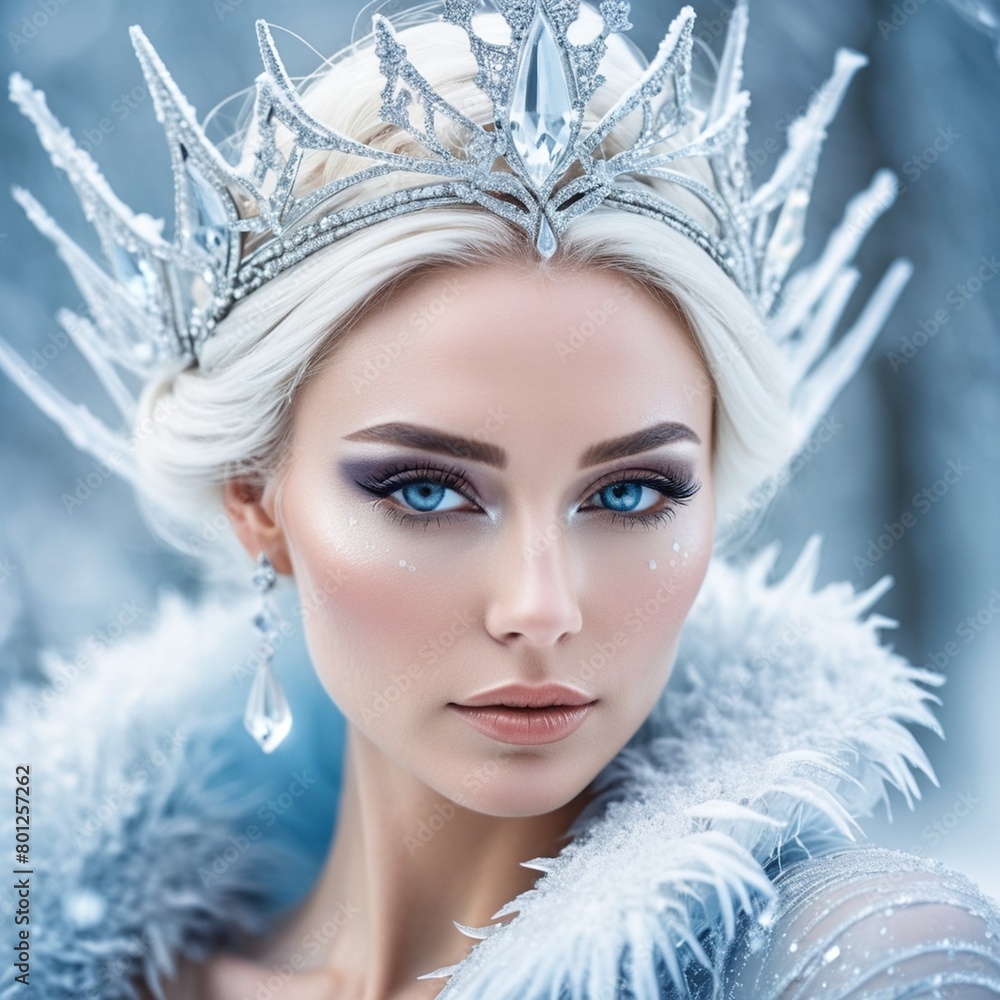 A beautiful face with perfect makeup A beautiful face with perfect makeup