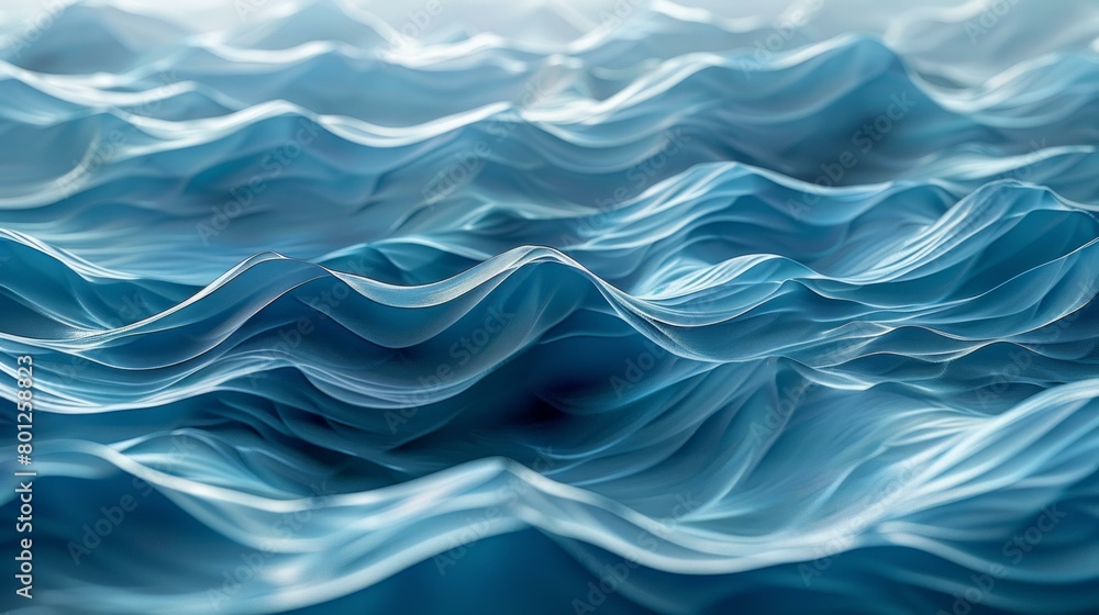 Blue ocean waves Blue ocean waves