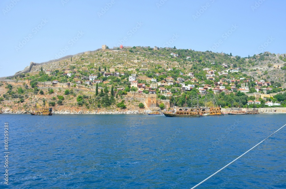 Fototapeta premium view of the bay architecture panorama,