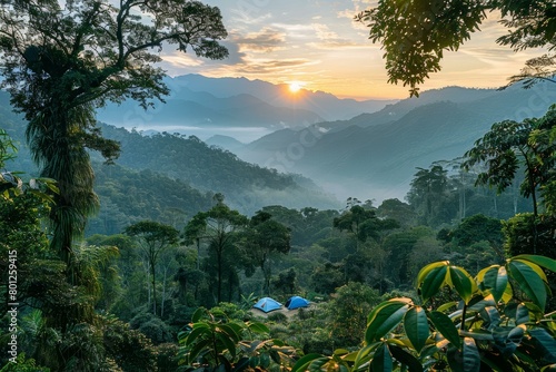 Camping in the Ecuadorian Andes