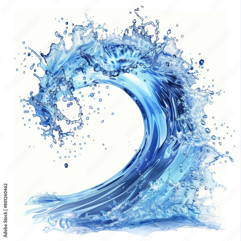 Fototapeta premium vector_illustration_on_a_white background