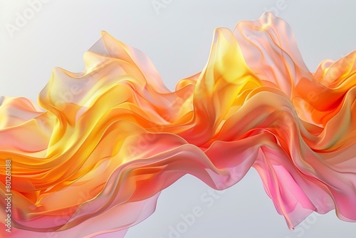 Colorful abstract waves