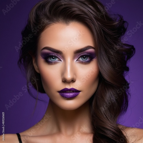 Wallpaper Mural A beautiful face with perfect makeup Torontodigital.ca