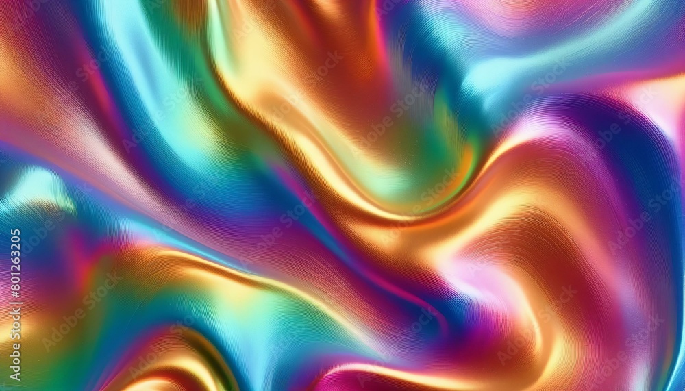 Fototapeta premium Holographic foil papper background