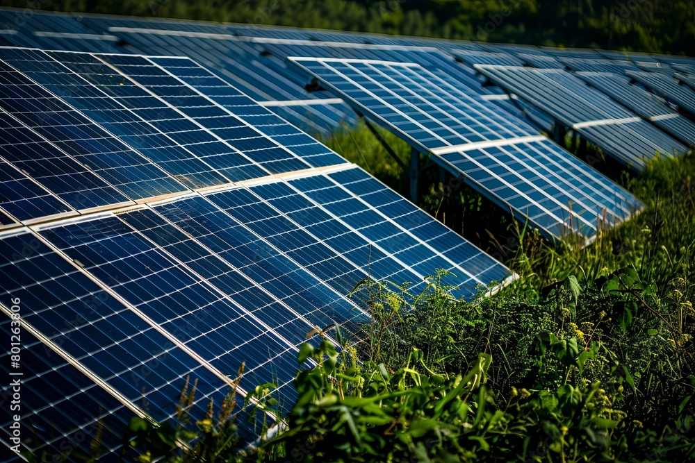 Solar Panels in Fields, Perfect for companies focusing on alternative energy solutions and solar panel technology. Generative AI. Solar Panels in Fields, Perfect for companies focusing on alternative energy solutions and solar panel technology. Generative AI.