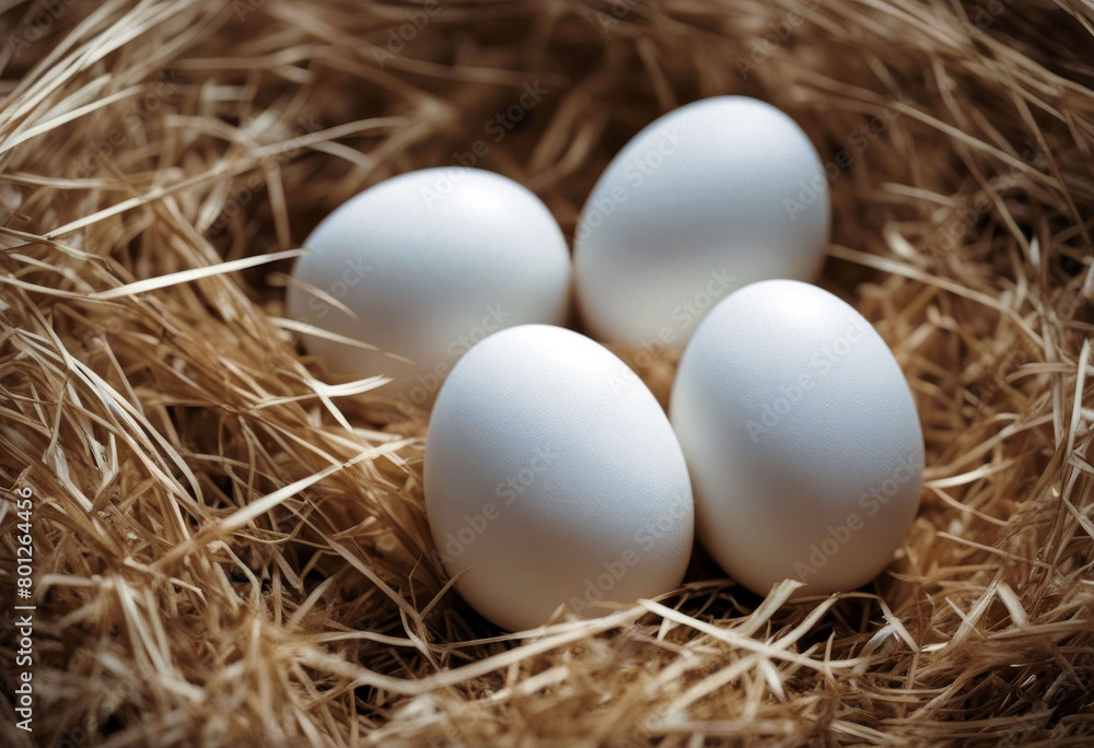 'eggs close chicken white straw a Food Easter Spring Animal Celebration Cooking Holiday Egg Season Ingredient Religion Baking Culture Decorative Eggshell Nest Traditional Close-upFood Easter Spring'