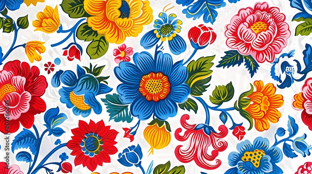 pottery style flowers illustration poster background pottery style flowers illustration poster background