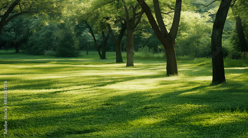 Green forest an abstract pattern of light and shadow -1 Green forest an abstract pattern of light and shadow -1
