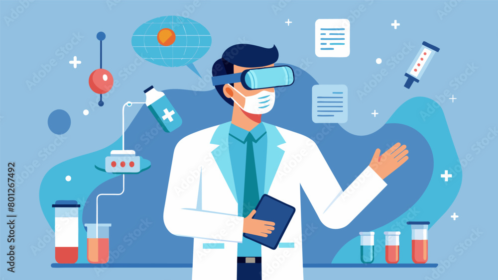 A virtual reality simulation program that allows doctors to practice administering different doses of ketamine in a controlled environment improving. A virtual reality simulation program that allows doctors to practice administering different doses of ketamine in a controlled environment improving.