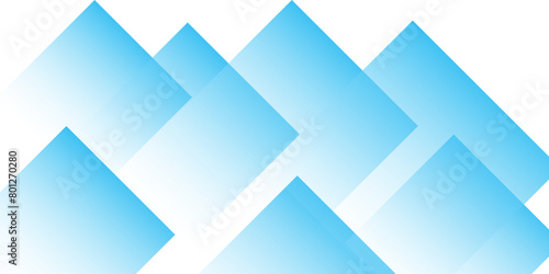Free Download Square pattern on banner with shadow. Abstract white and blue color geometric background with copy space. Modern and minimal concept. You can use for cover, poster, banner web.	 - GFXLoad